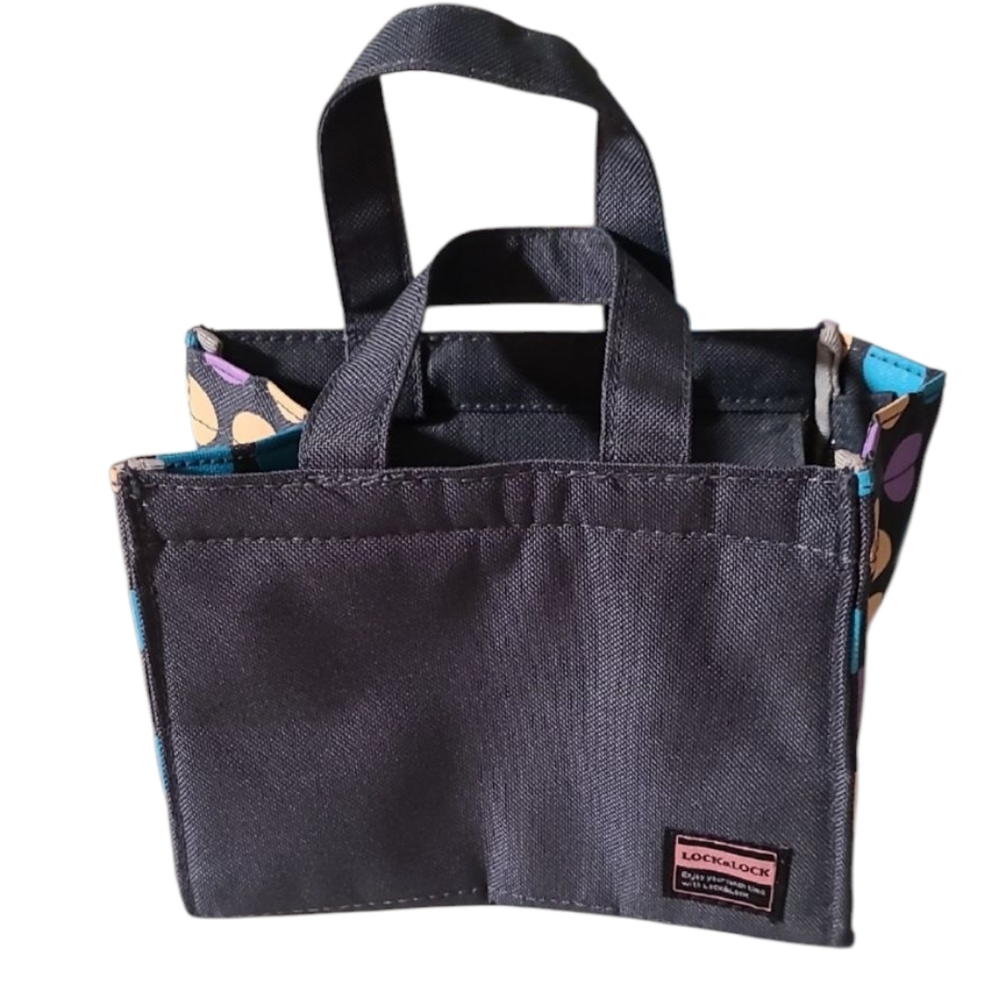 Lock & Lock Mini Lunch Bag Polka Dots  Food Carry Snacks